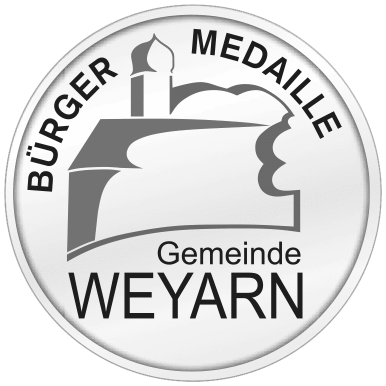 Auszeichnung: Bürgermedaille der Gemeinde Weyarn